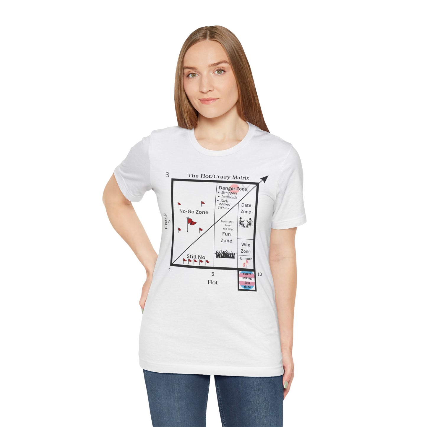 Hot and Crazy Matrix T-Shirt - Unisex