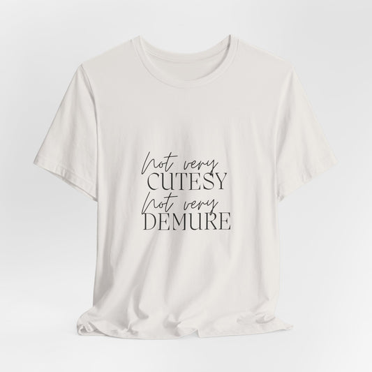 Funny Femininity Unisex Tee