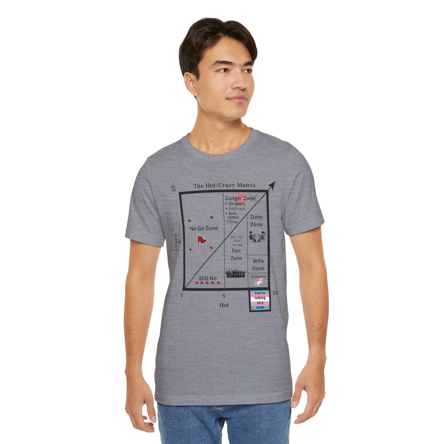 Hot and Crazy Matrix T-Shirt - Unisex