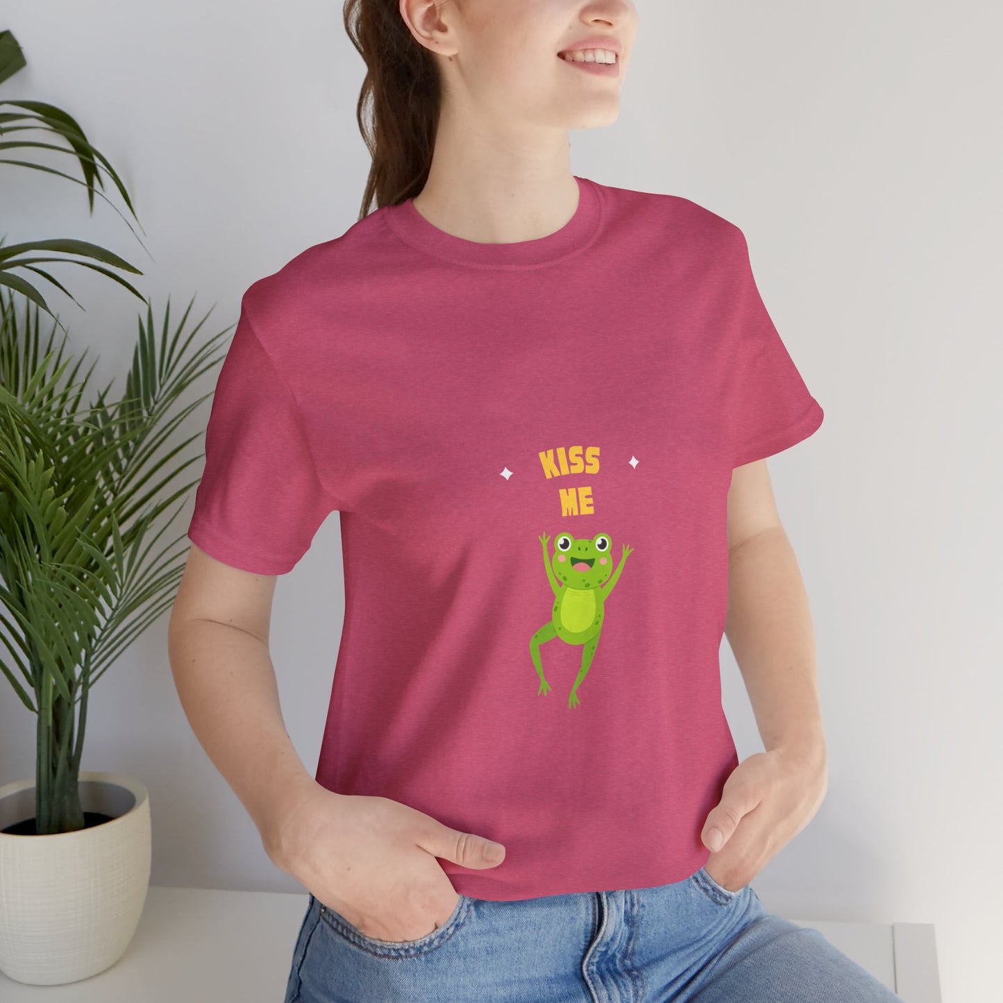 Funny Kiss Me Frog Tee