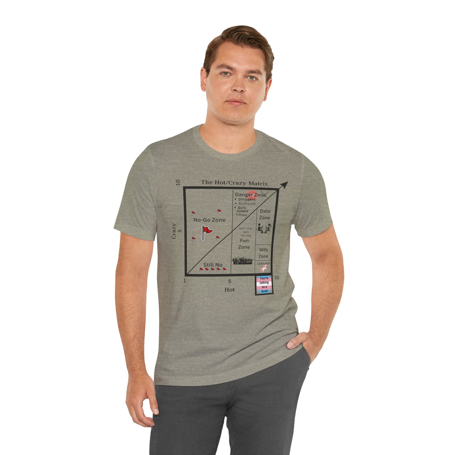 Hot and Crazy Matrix T-Shirt - Unisex