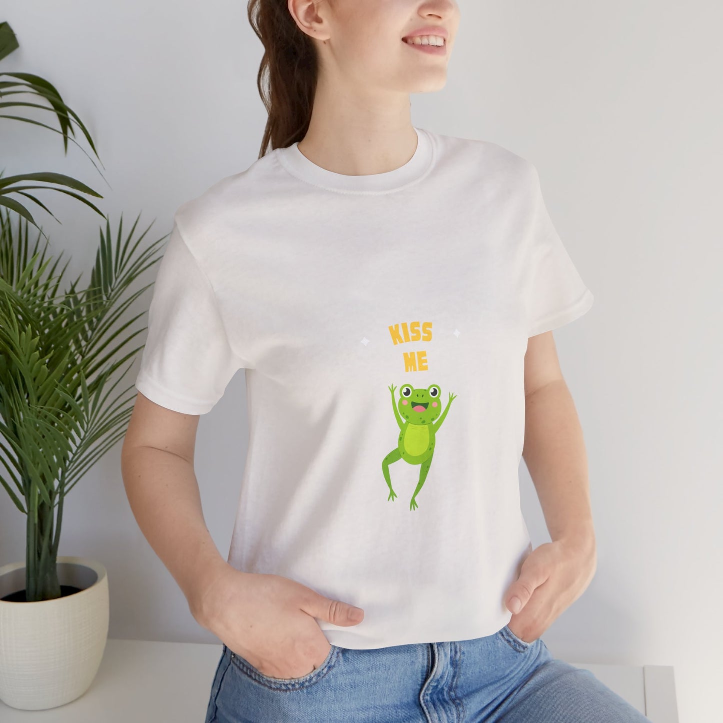 Funny Kiss Me Frog Tee