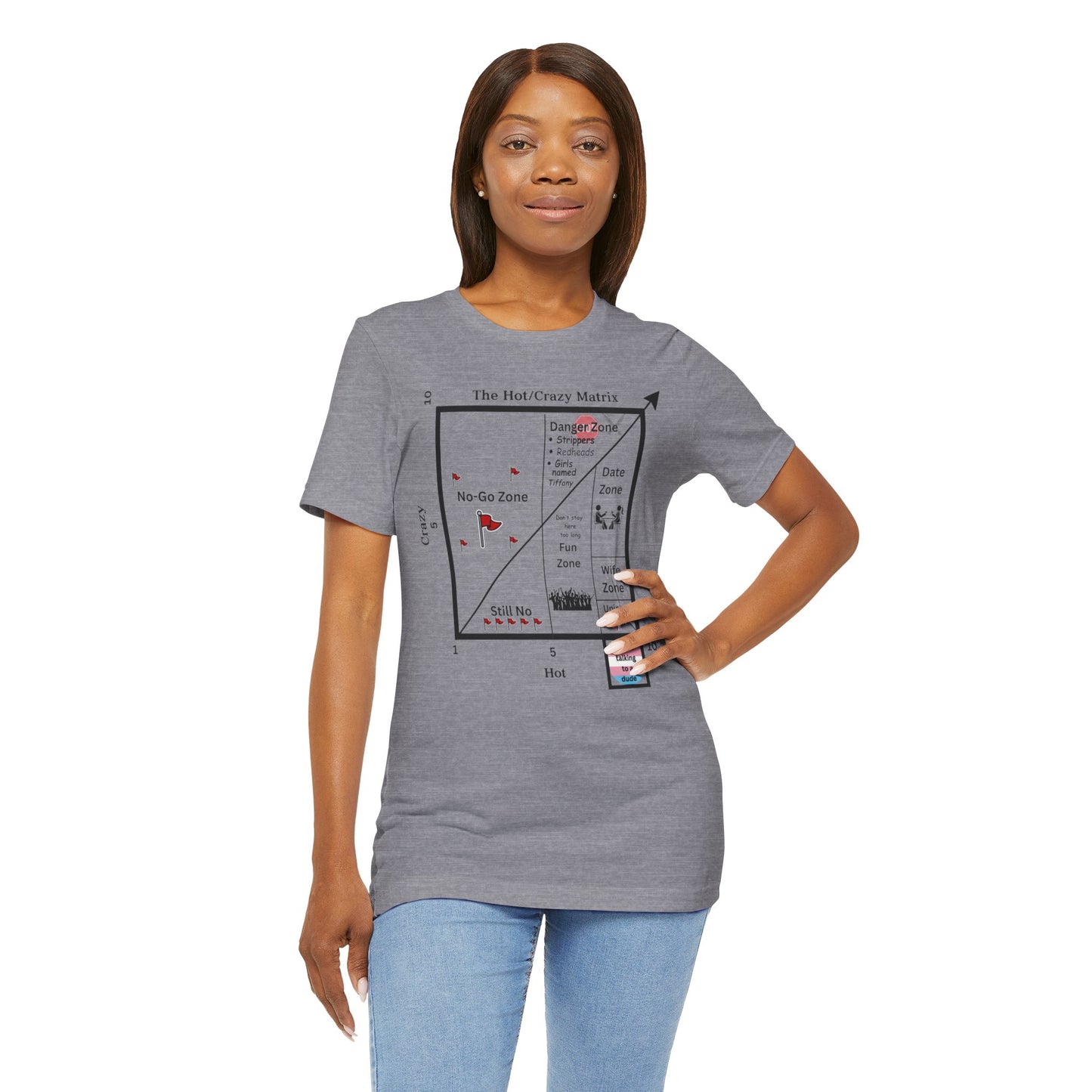 Hot and Crazy Matrix T-Shirt - Unisex