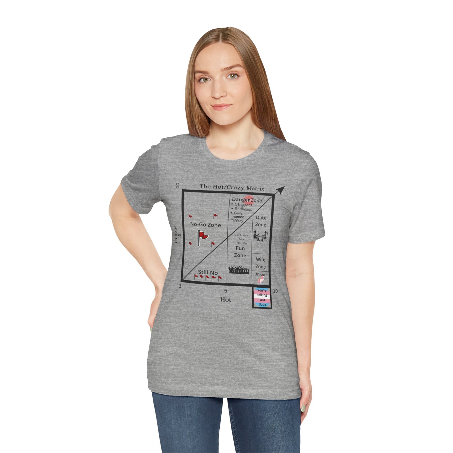 Hot and Crazy Matrix T-Shirt - Unisex