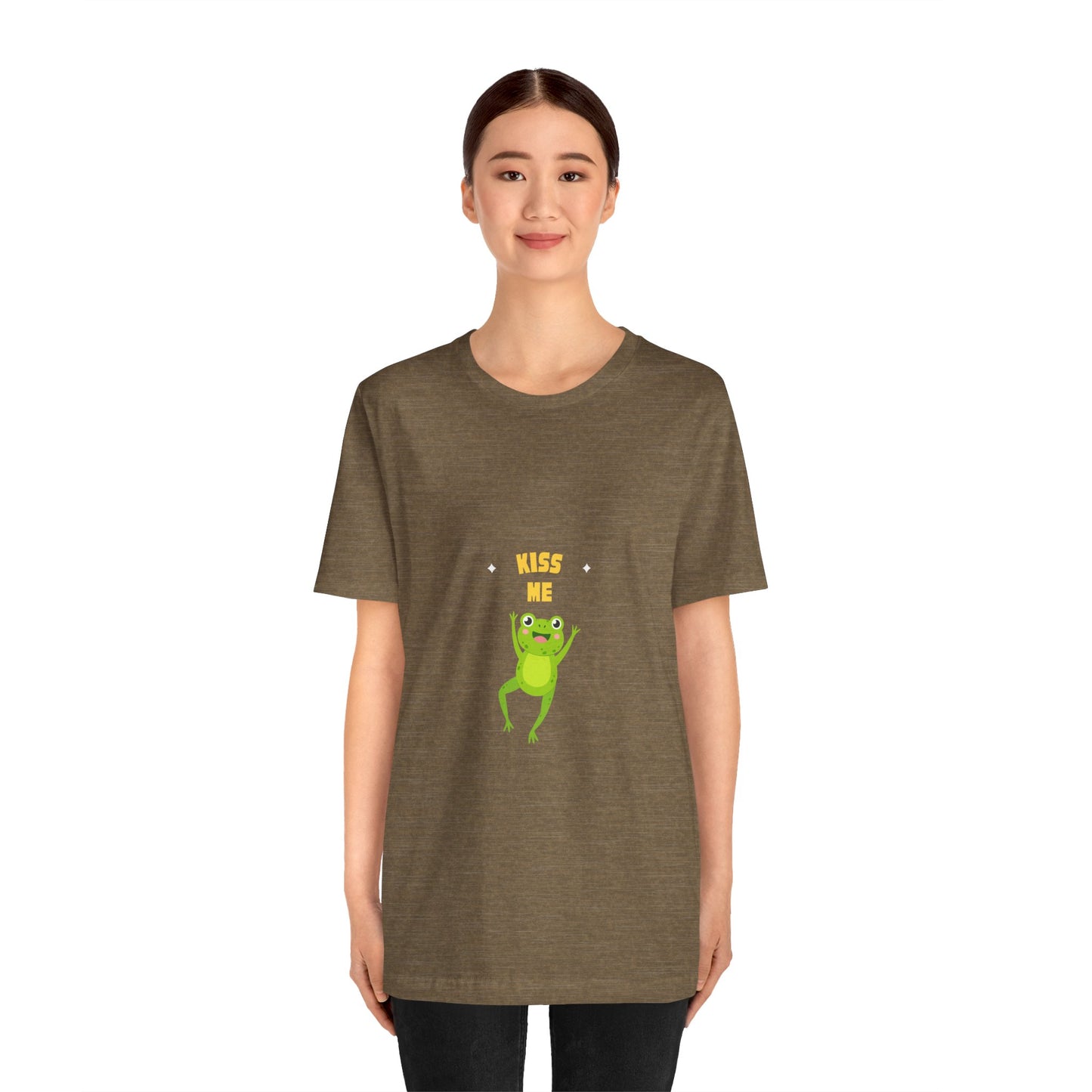 Funny Kiss Me Frog Tee