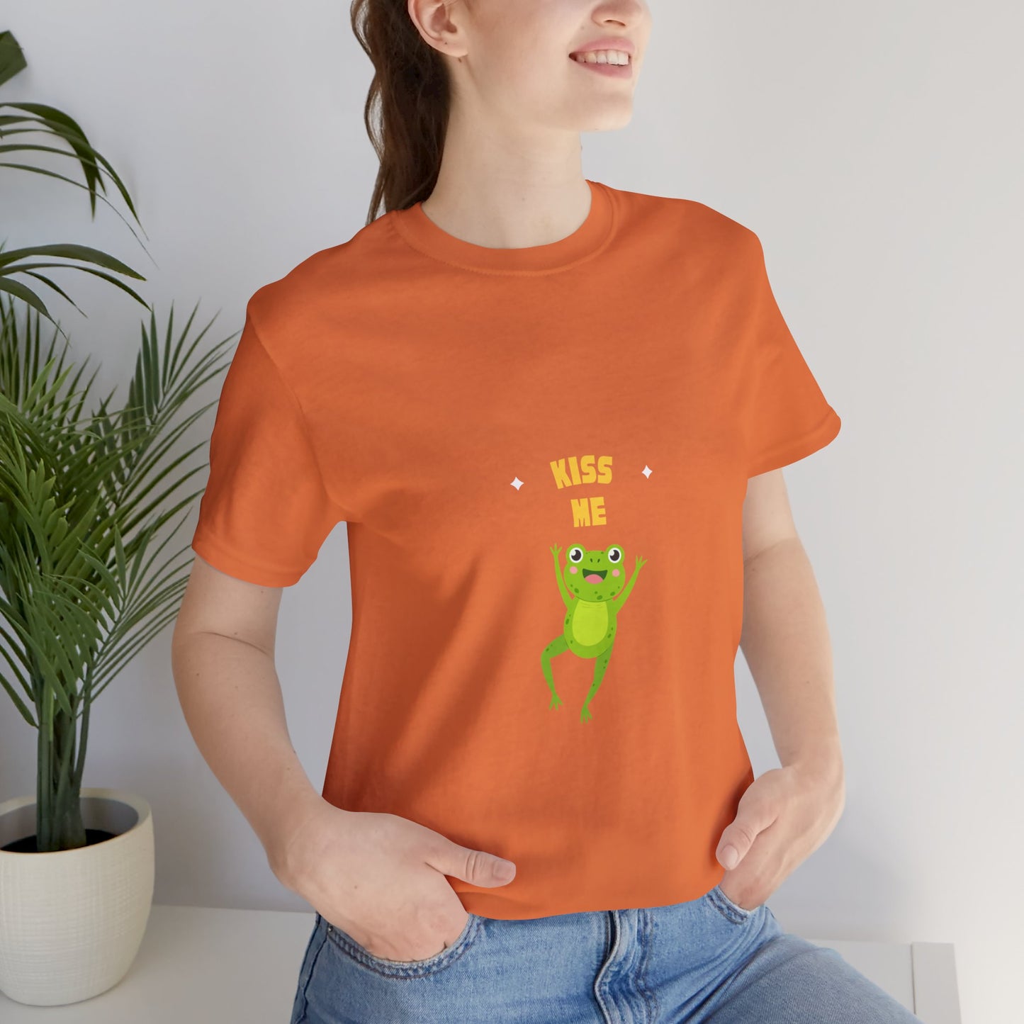 Funny Kiss Me Frog Tee