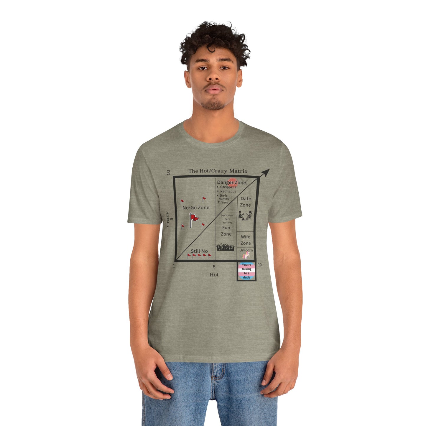 Hot and Crazy Matrix T-Shirt - Unisex