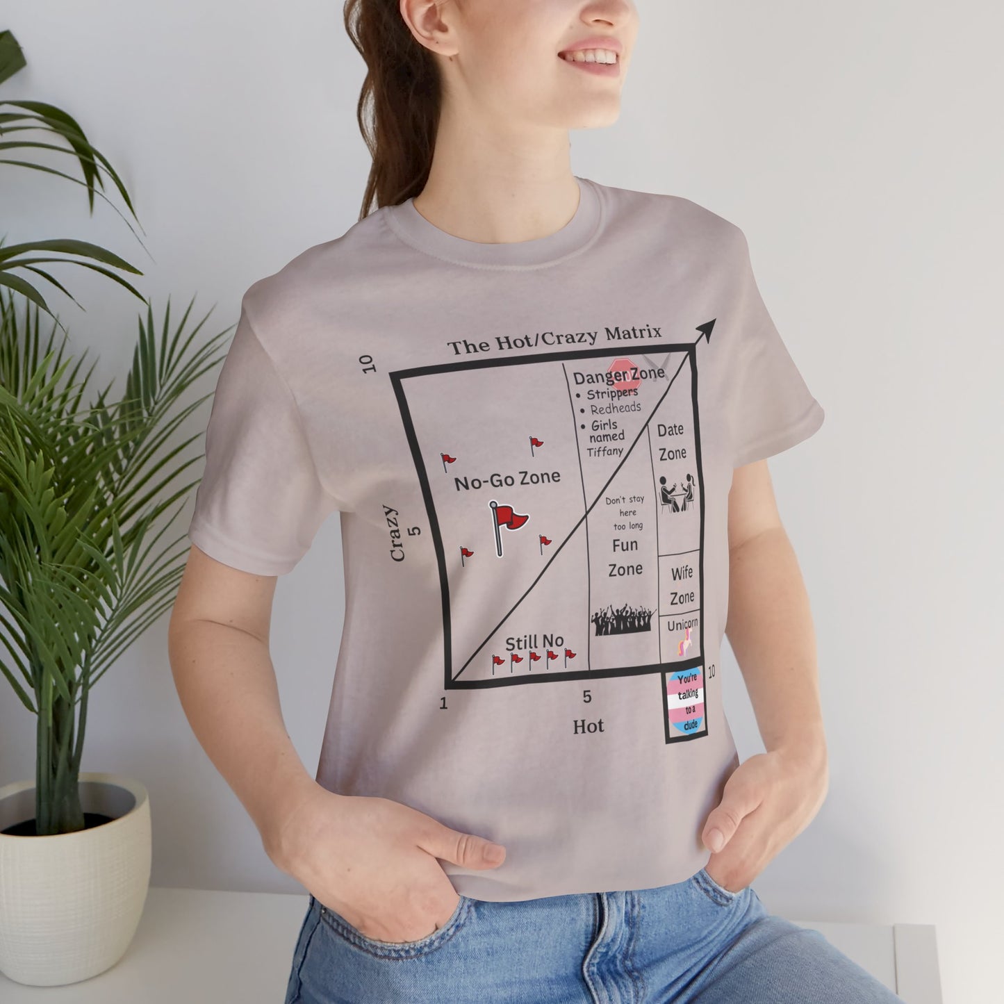 Hot and Crazy Matrix T-Shirt - Unisex