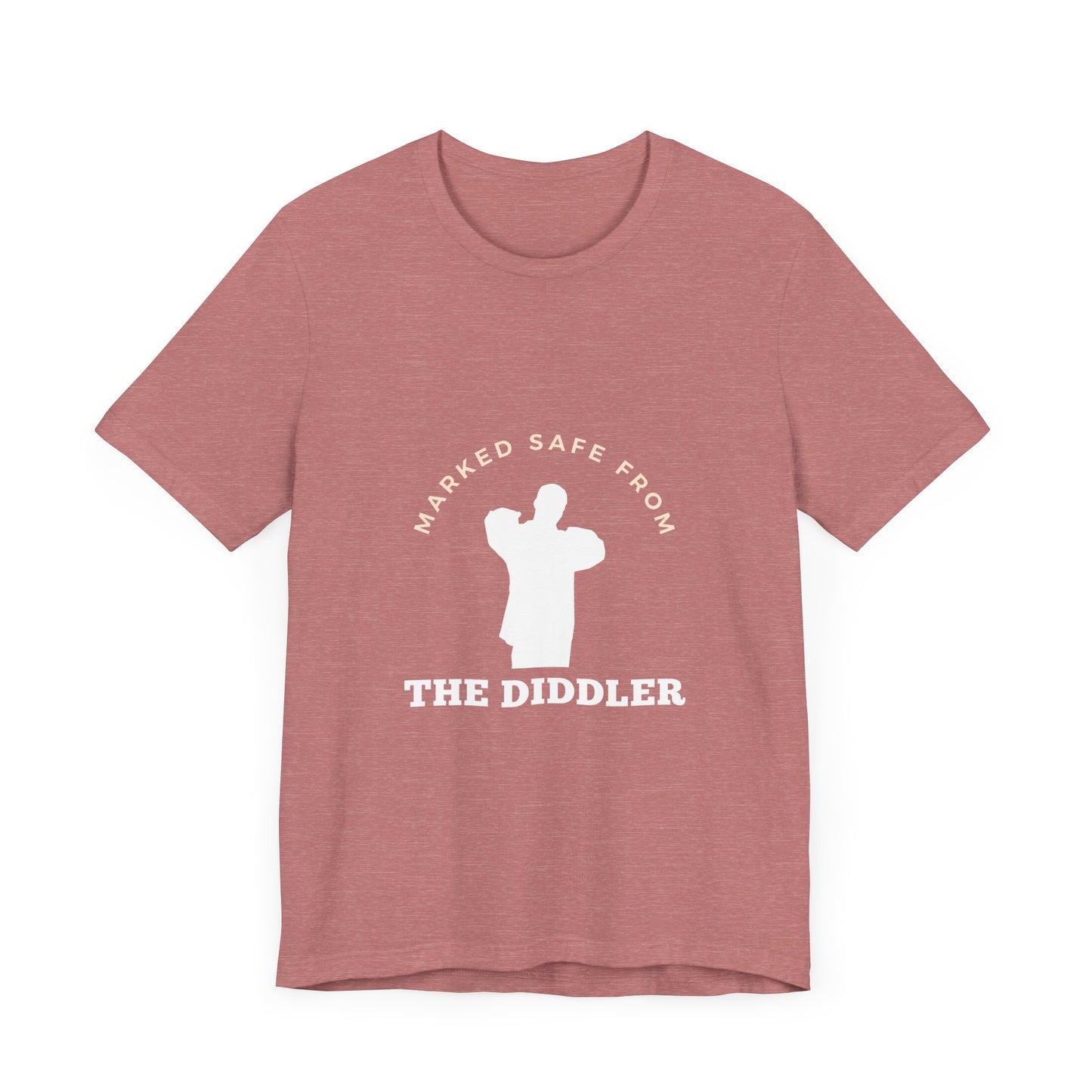 Funny "Marked safe from the Diddler" Unisex T-Shirt