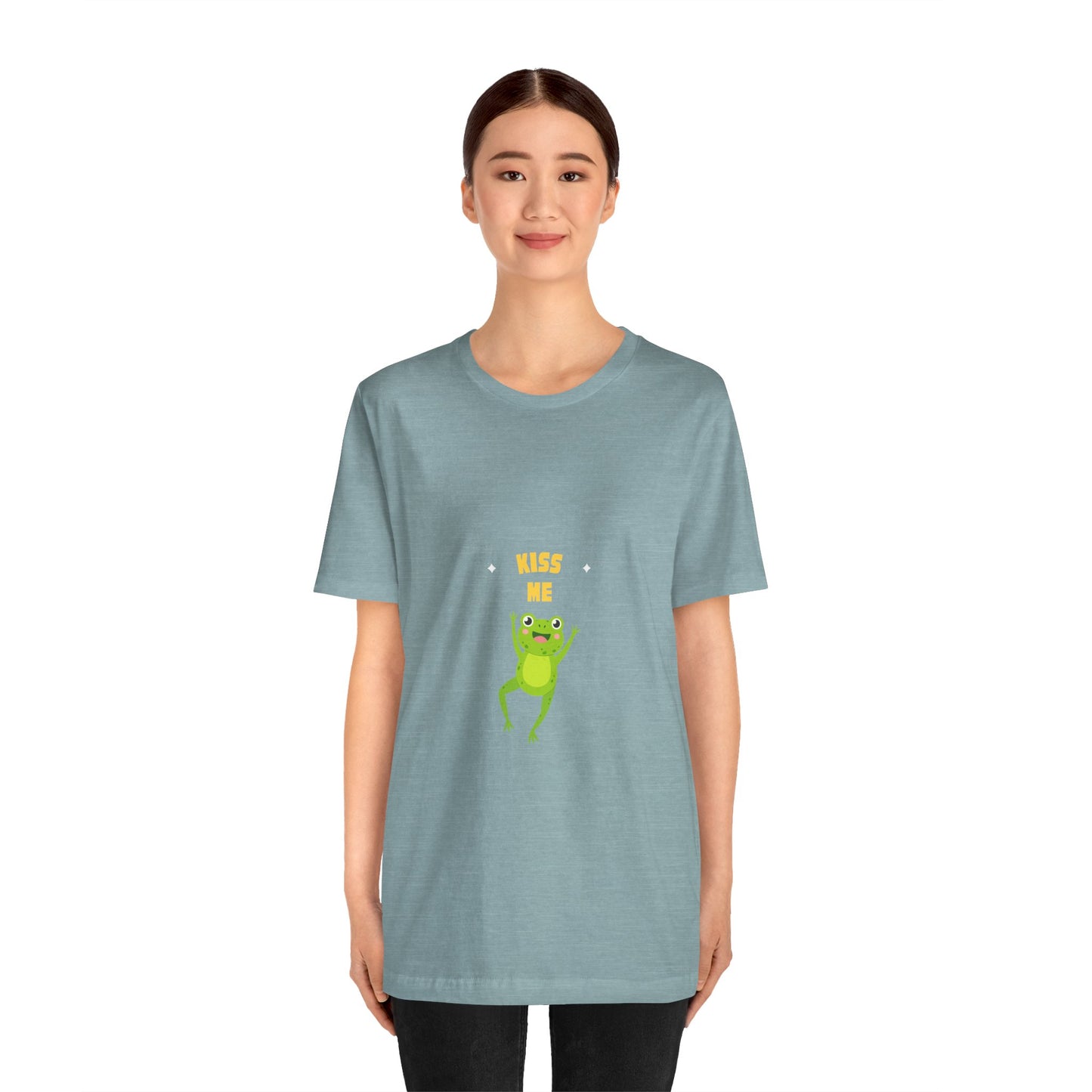 Funny Kiss Me Frog Tee