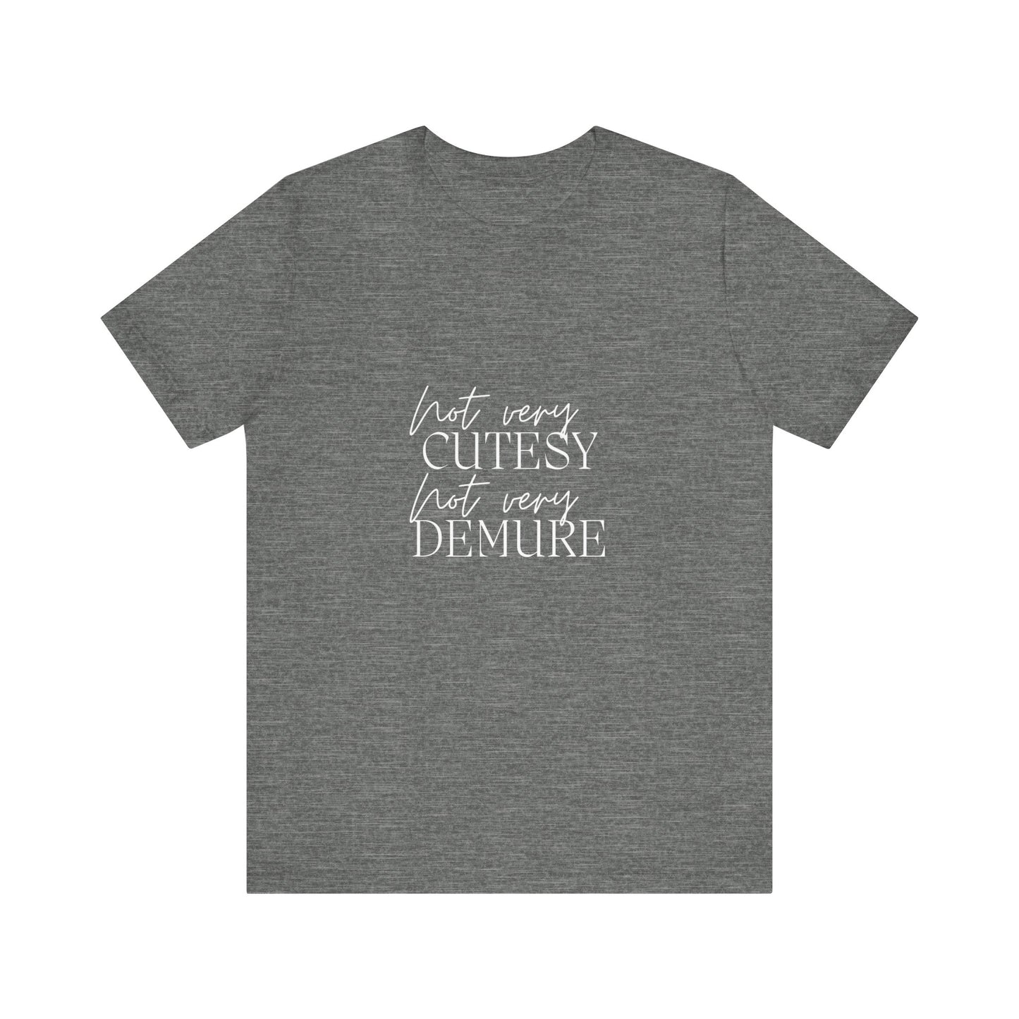 Funny Femininity Unisex Tee