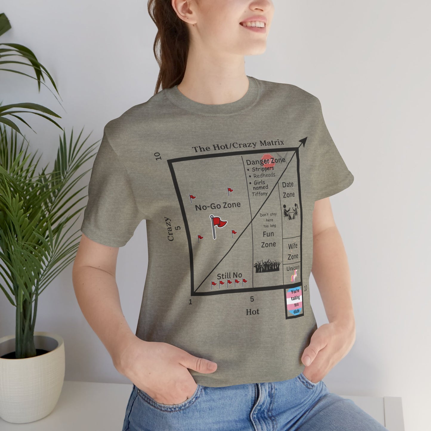 Hot and Crazy Matrix T-Shirt - Unisex