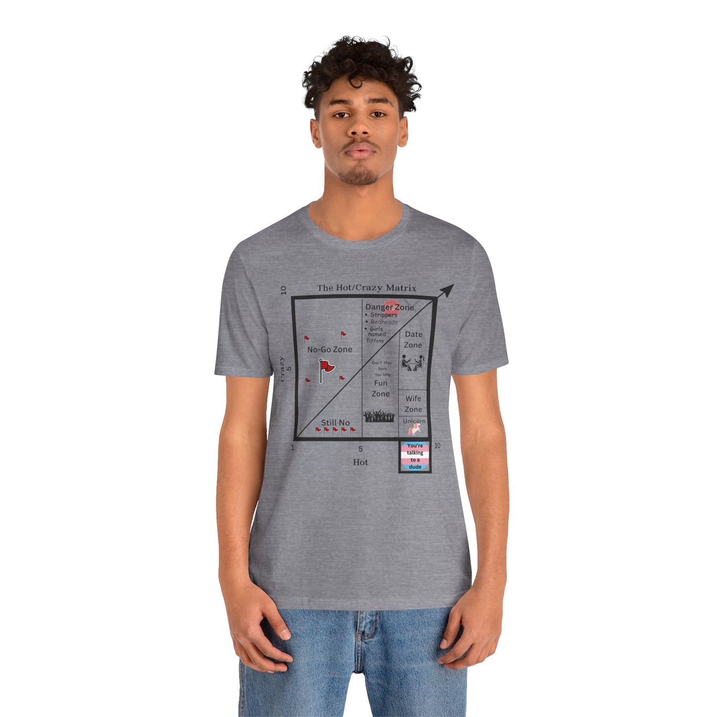 Hot and Crazy Matrix T-Shirt - Unisex