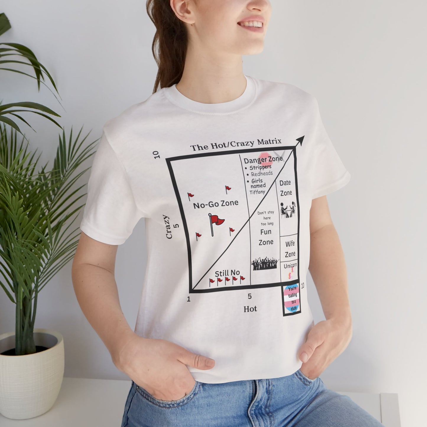 Hot and Crazy Matrix T-Shirt - Unisex