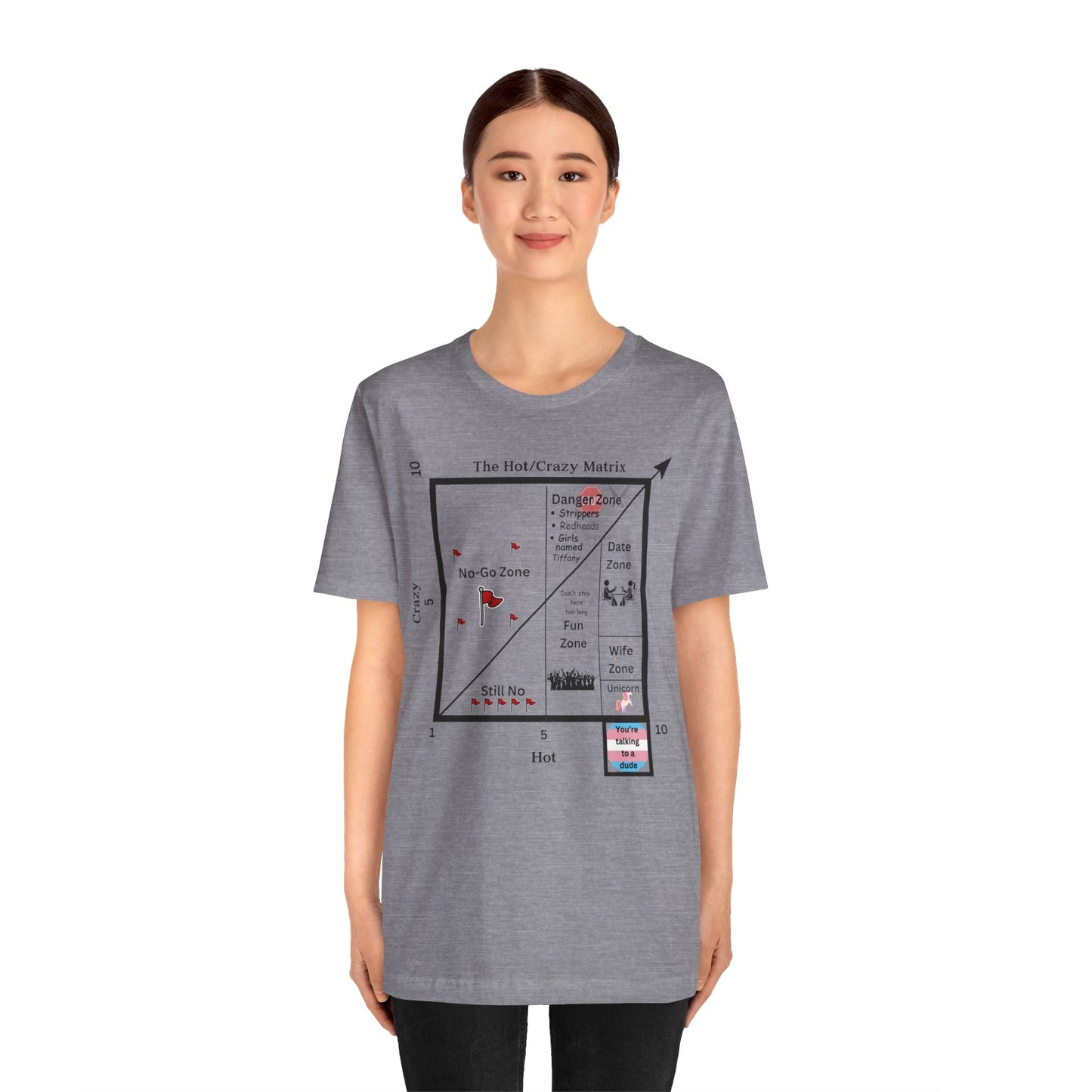 Hot and Crazy Matrix T-Shirt - Unisex