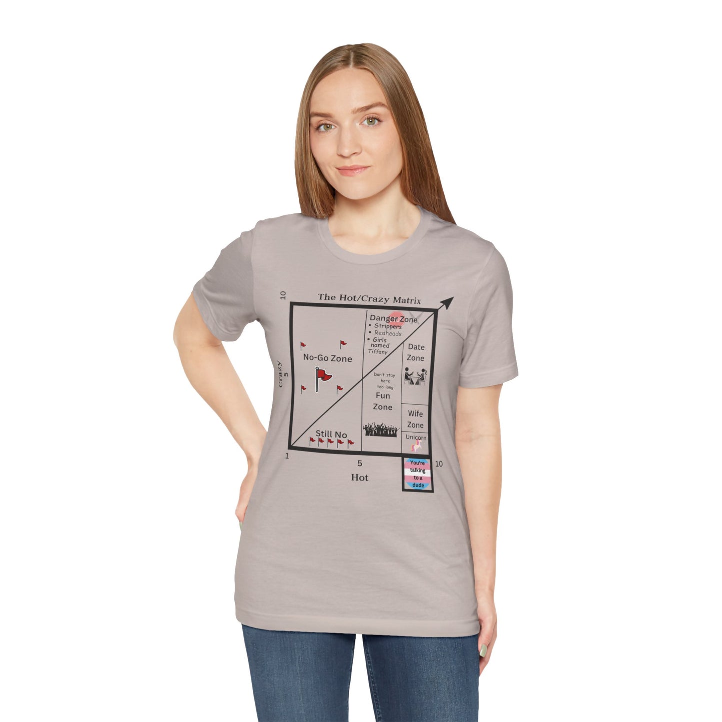 Hot and Crazy Matrix T-Shirt - Unisex