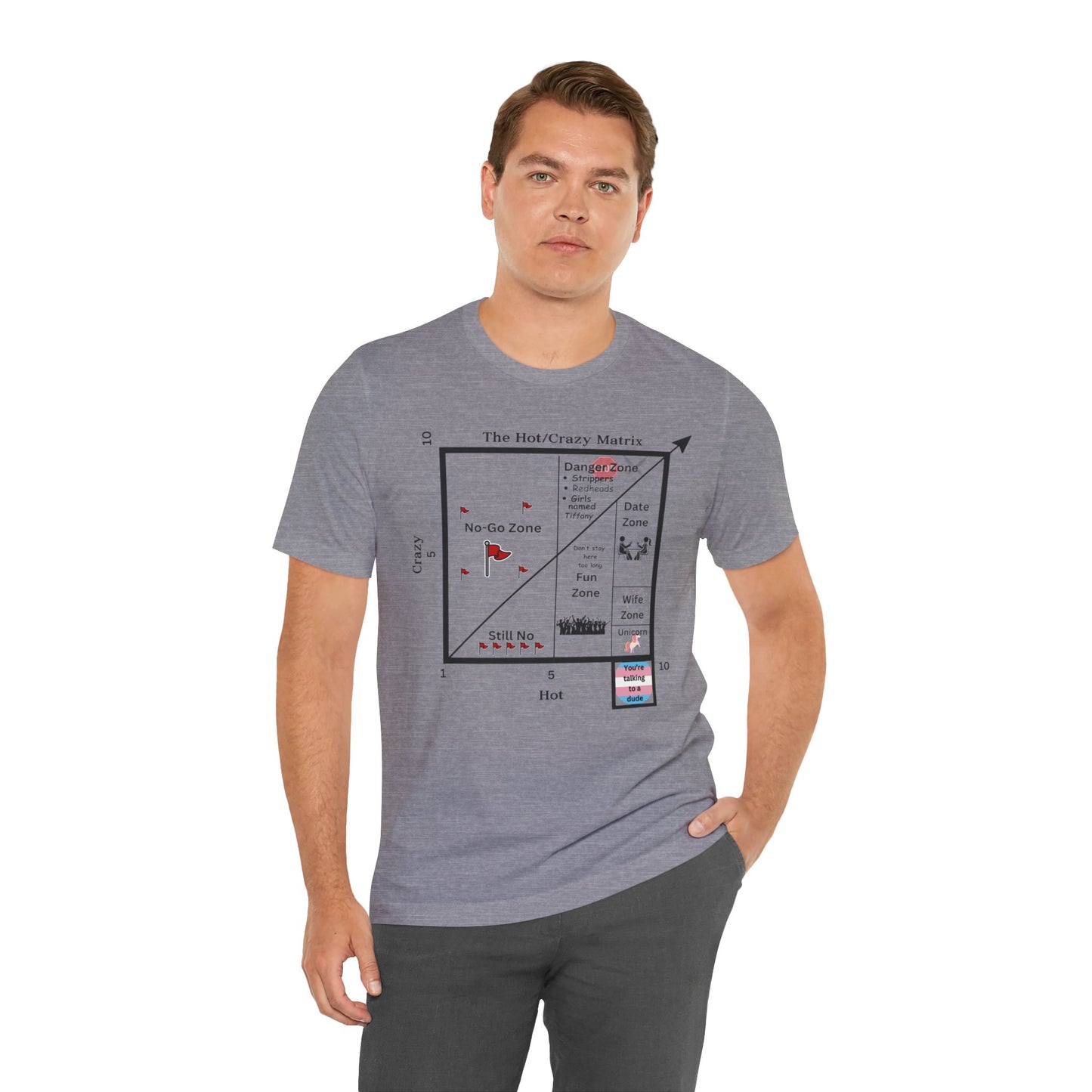 Hot and Crazy Matrix T-Shirt - Unisex