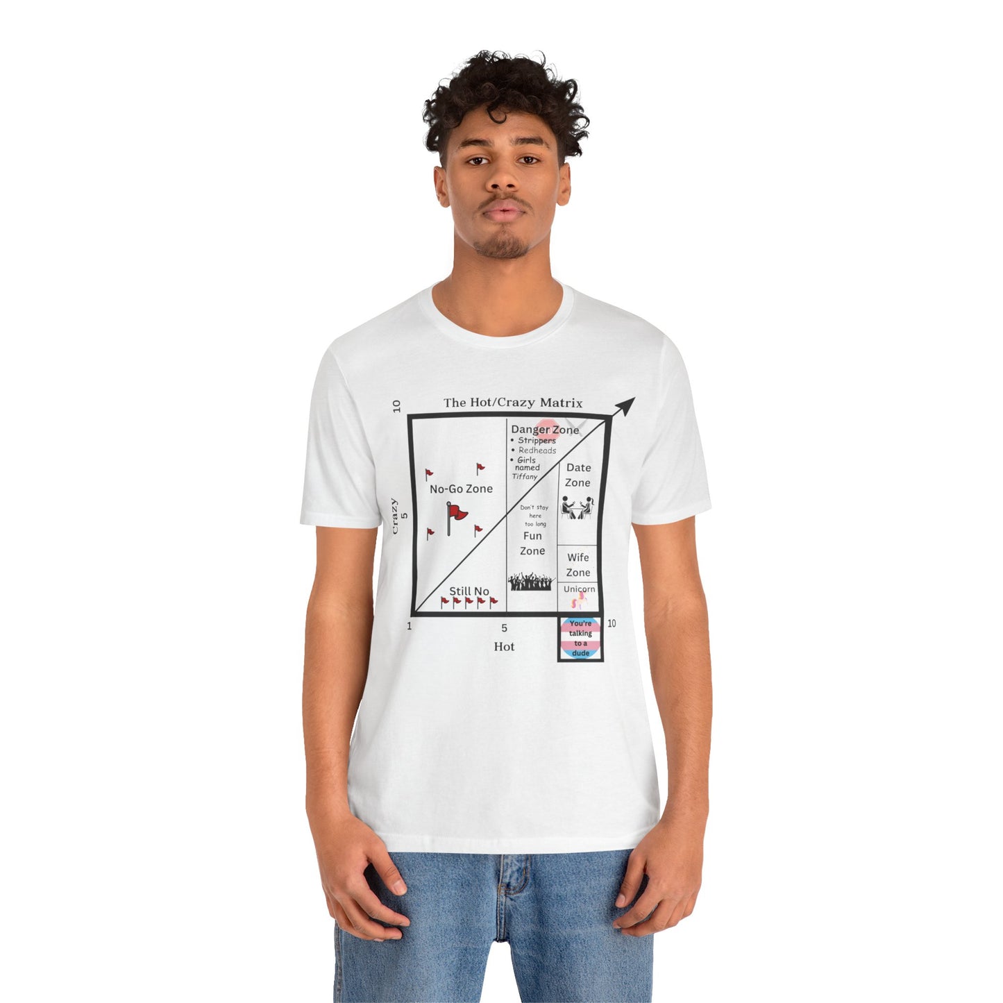 Hot and Crazy Matrix T-Shirt - Unisex