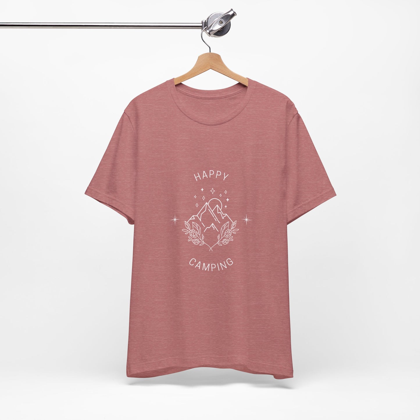 Happy Camping Unisex Short Sleeve Tee