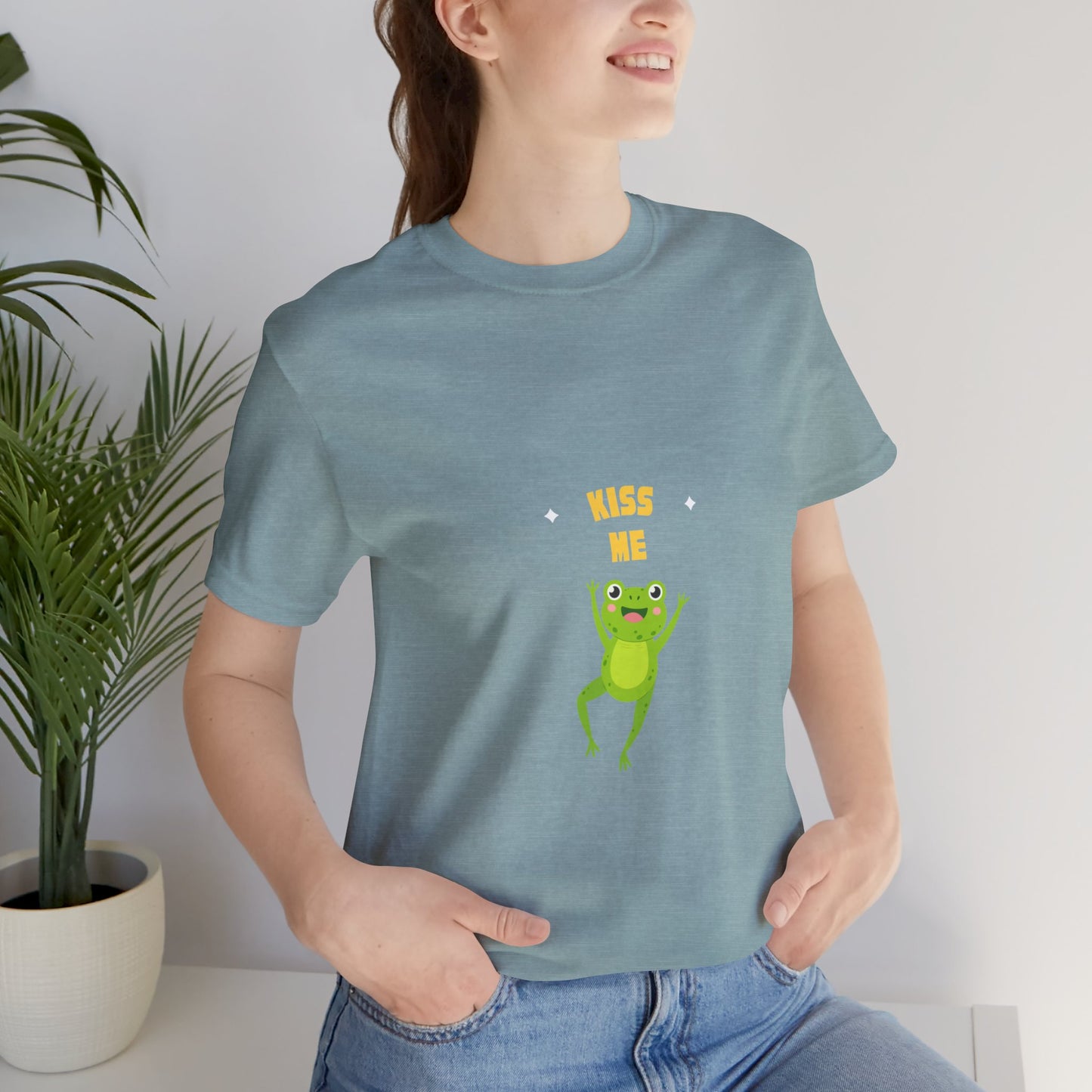 Funny Kiss Me Frog Tee