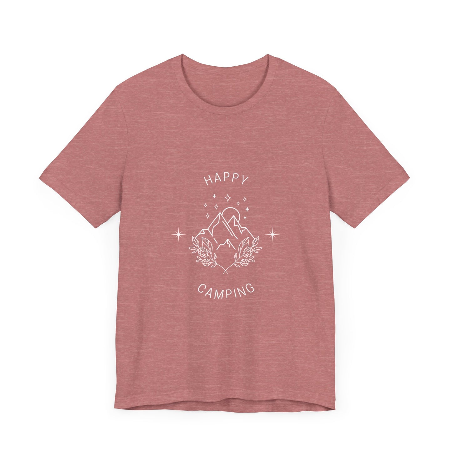 Happy Camping Unisex Short Sleeve Tee